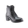 Act Shoes Γυναικεία Μποτάκια Δέρμα 27923 Μαύρο