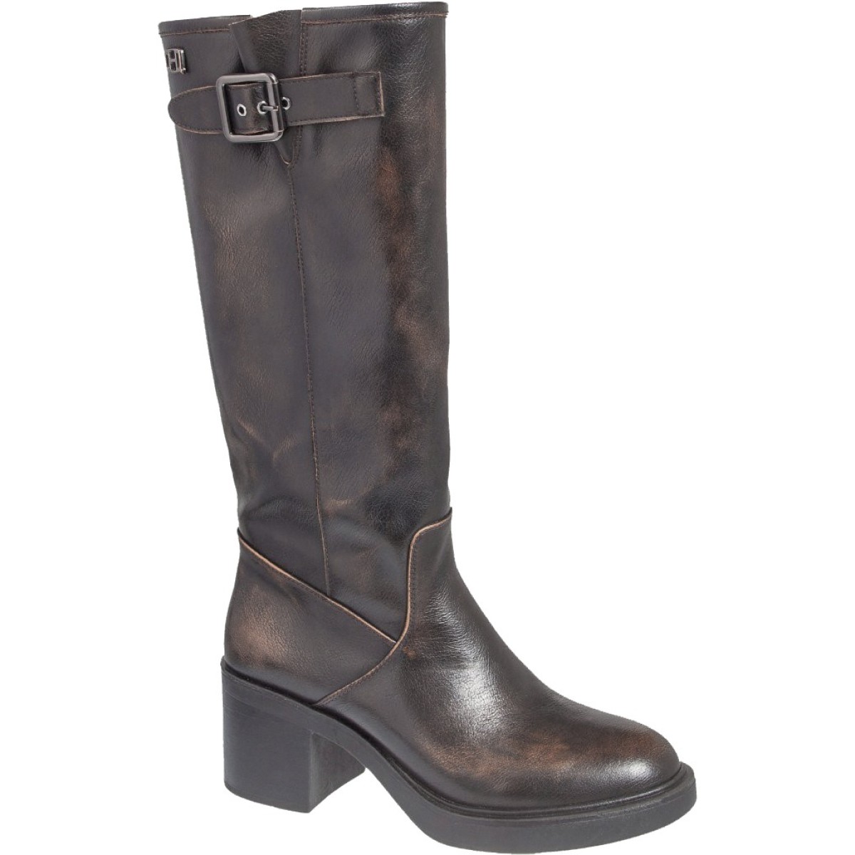 Adam's Shoes Γυναικείες Μπότες 500-26508 Καφέ Αντίκ