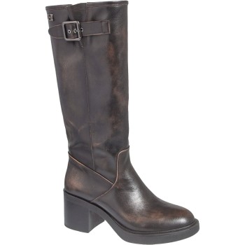 Adam's Shoes Γυναικείες Μπότες 500-26508 Καφέ Αντίκ