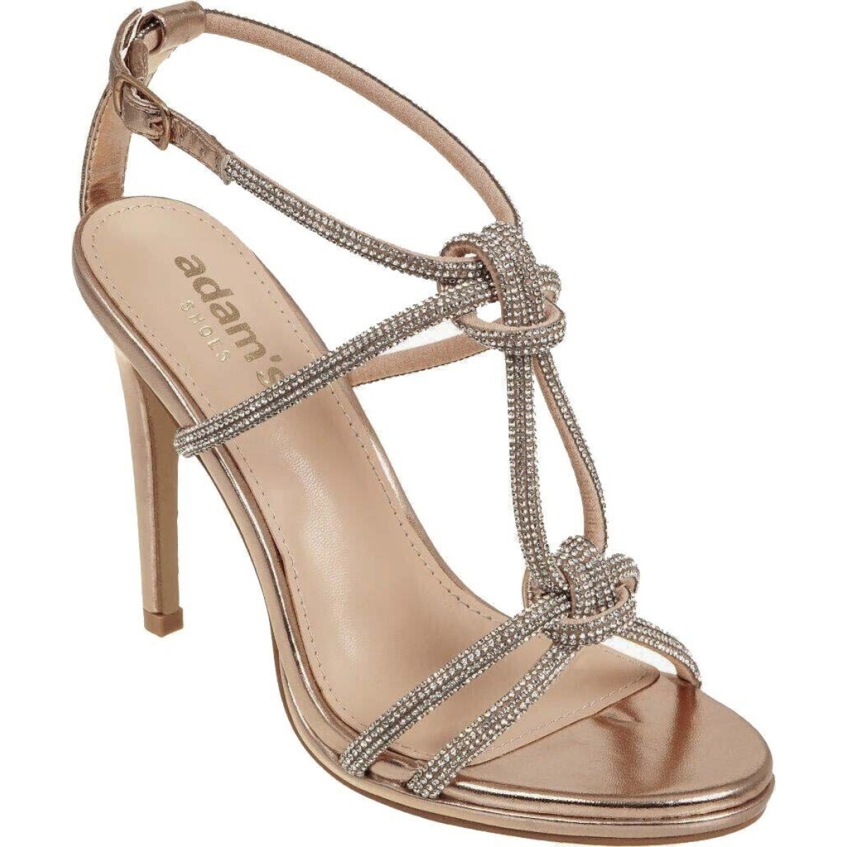 Adam's Shoes Γυναικεία Πέδιλα 586-23004 Χαλκός