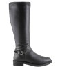 Adam's Shoes Γυναικείες Μπότες Δέρμα 594-25513 Μαύρο 