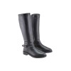 Adam's Shoes Γυναικείες Μπότες Δέρμα 594-25513 Μαύρο