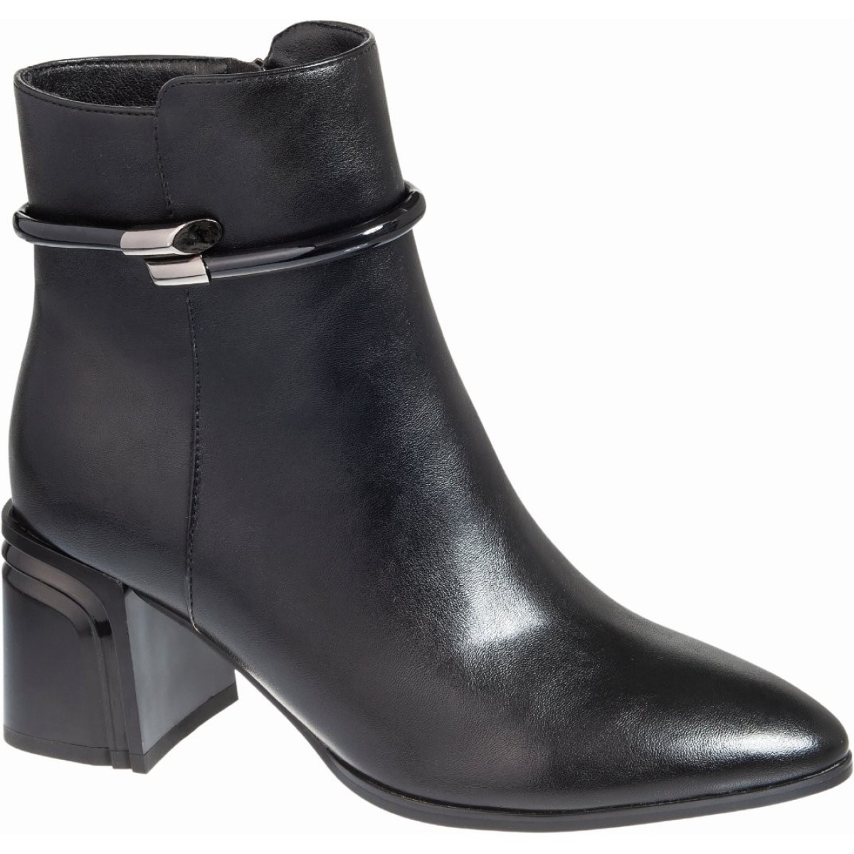 Adam's Shoes Γυναικεία Μποτάκια 815-26518 Μαύρο