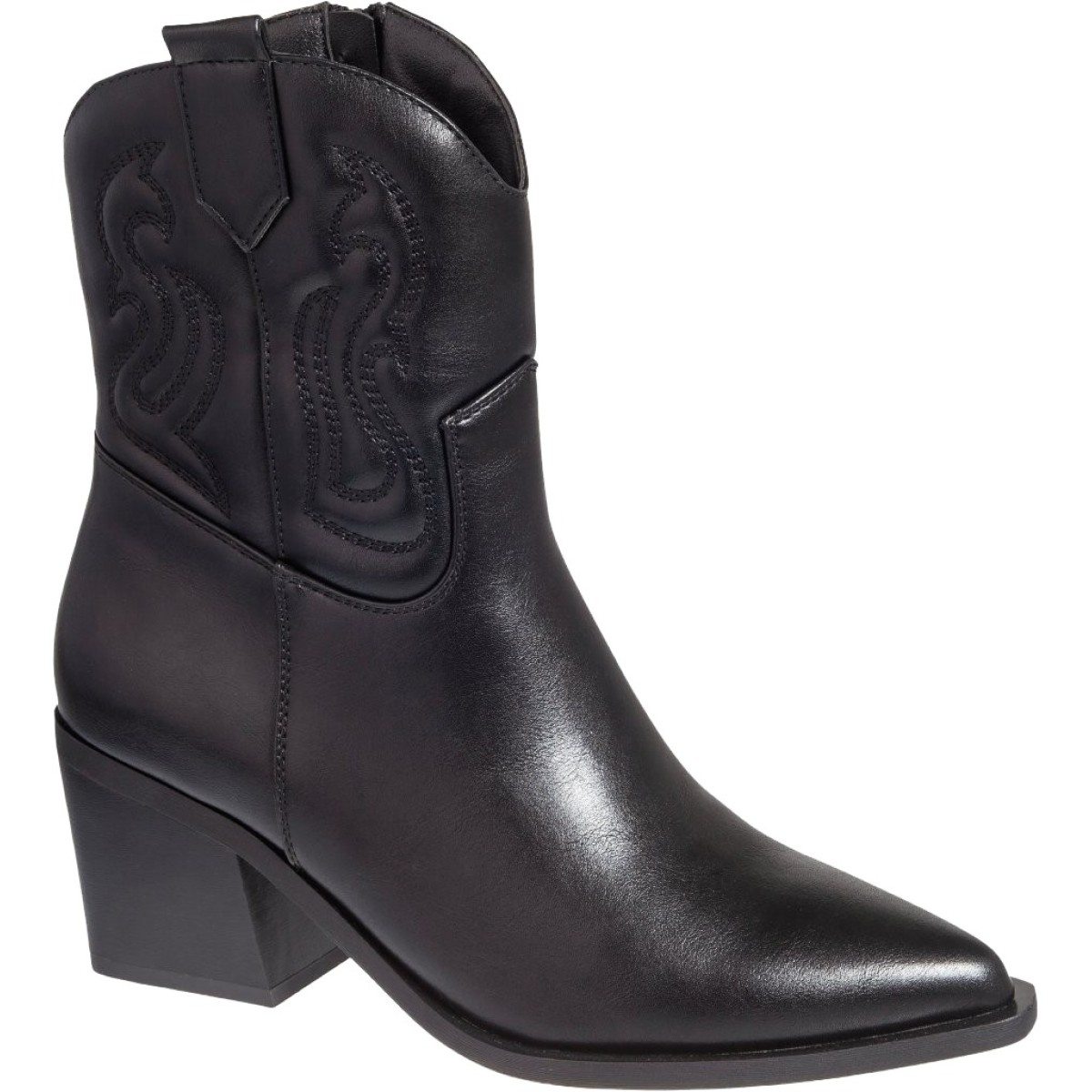 Adam's Shoes Γυναικεία Μποτάκια 829-26526 Μαύρο