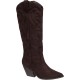 Adam's Shoes Γυναικείες Μπότες 829-26529 Καφέ Suede