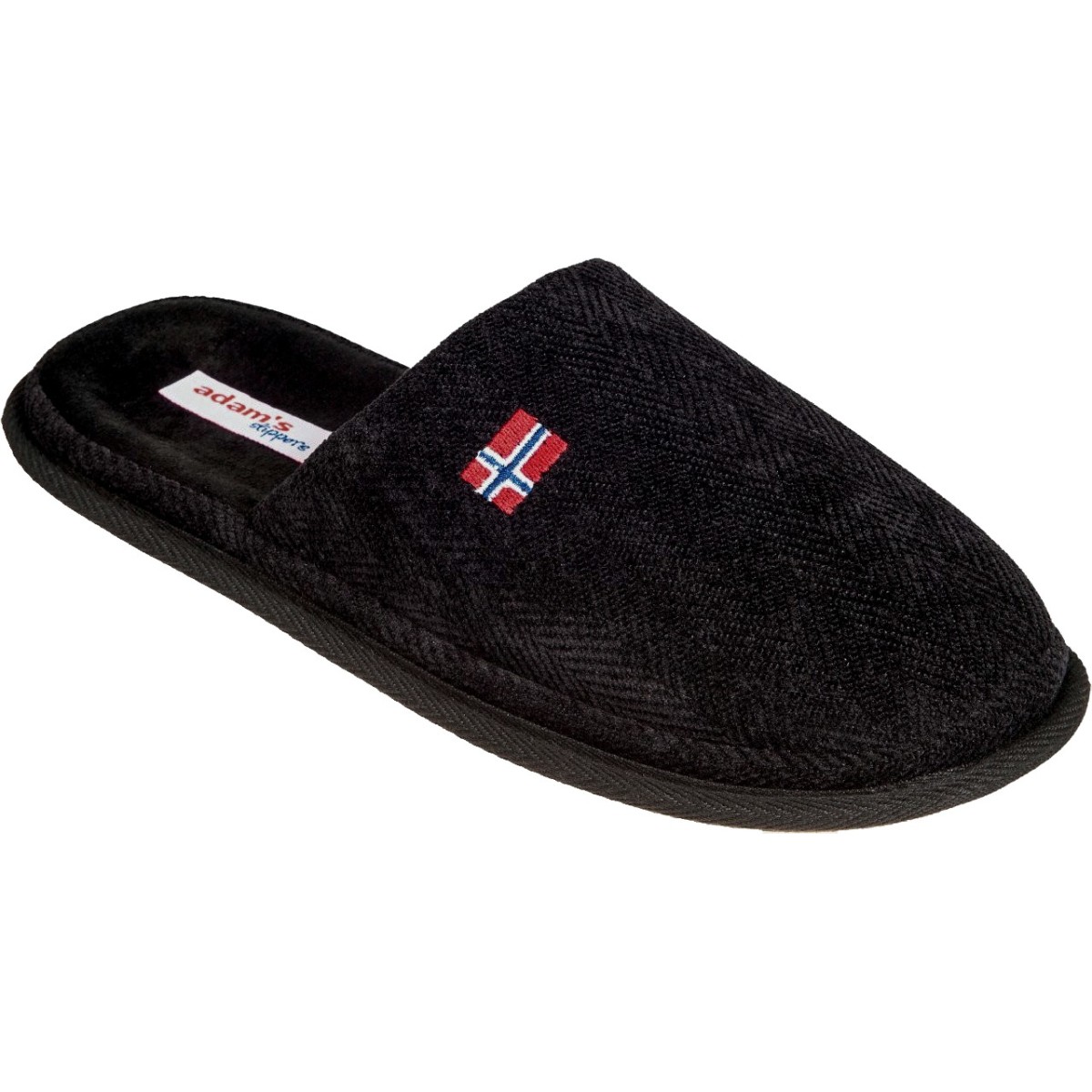 Adam's Shoes Ανδρικές Παντόφλες 895-26509 Μαύρο