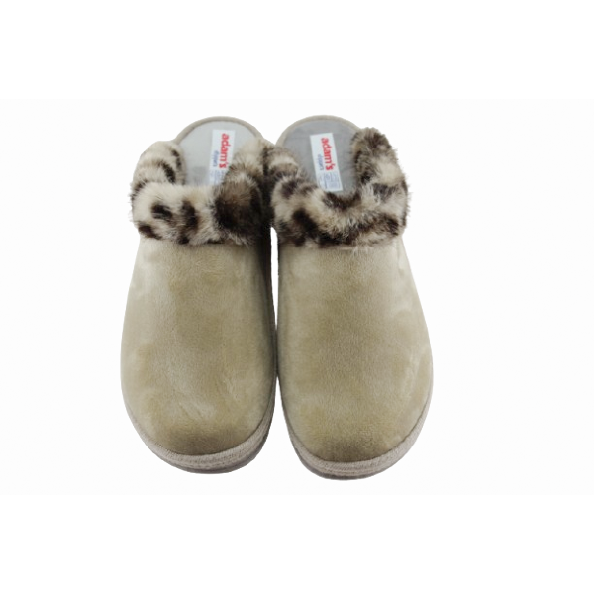 Adam's Shoes Γυναικείες Παντόφλες 754-26544 Μπέζ