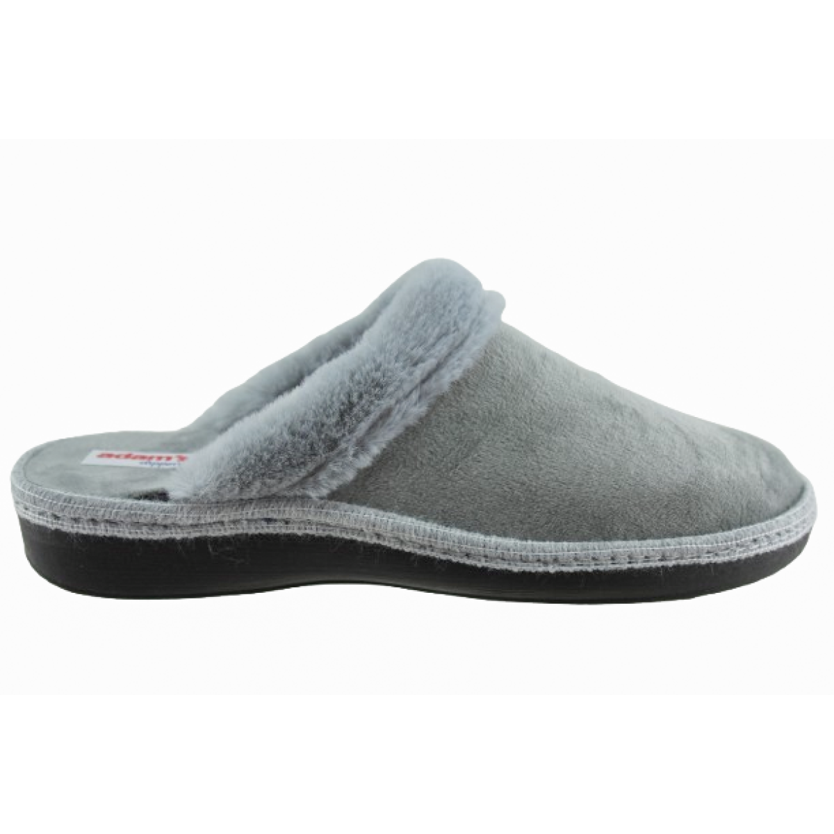 Adam's Shoes Γυναικείες Παντόφλες 754-26514 Γκρι