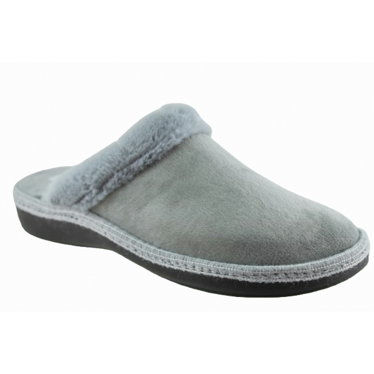 Adam's Shoes Γυναικείες Παντόφλες 754-26514 Γκρι
