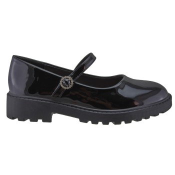 Adam's Shoes Παιδικές Μπαλαρίνες 916-26514 Μαύρο Λουστρίνι