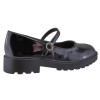 Adam's Shoes Παιδικές Μπαλαρίνες 916-26514 Μαύρο Λουστρίνι