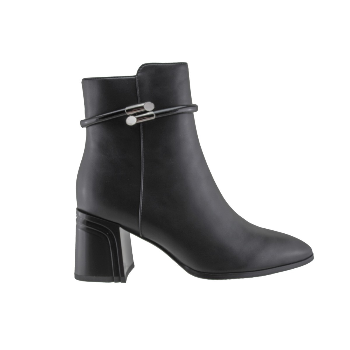 Adam's Shoes Γυναικεία Μποτάκια 815-26518 Μαύρο