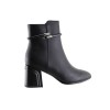 Adam's Shoes Γυναικεία Μποτάκια 815-26518 Μαύρο