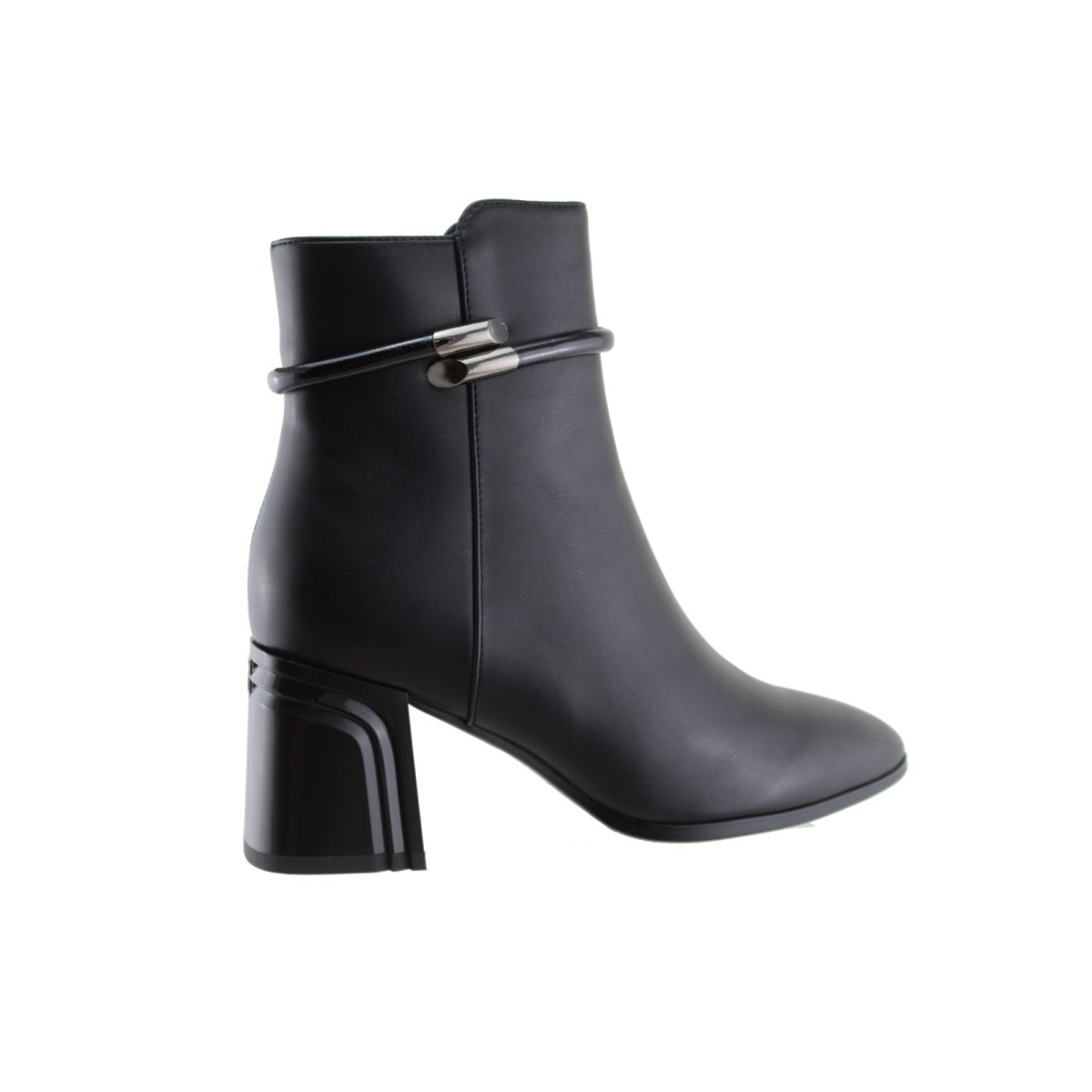 Adam's Shoes Γυναικεία Μποτάκια 815-26518 Μαύρο