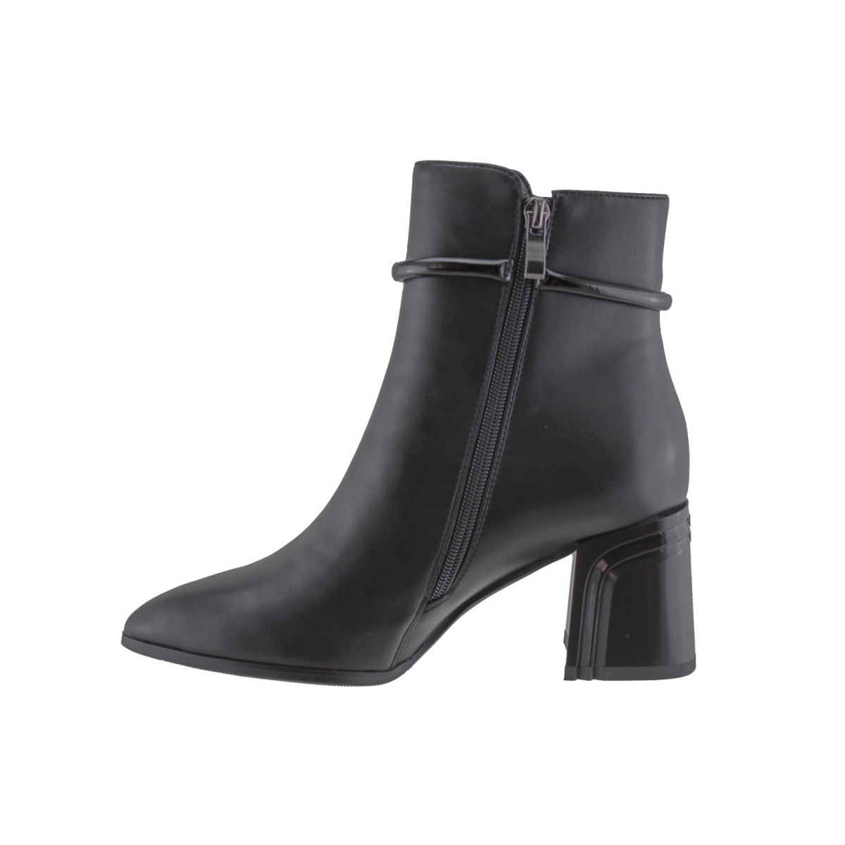 Adam's Shoes Γυναικεία Μποτάκια 815-26518 Μαύρο
