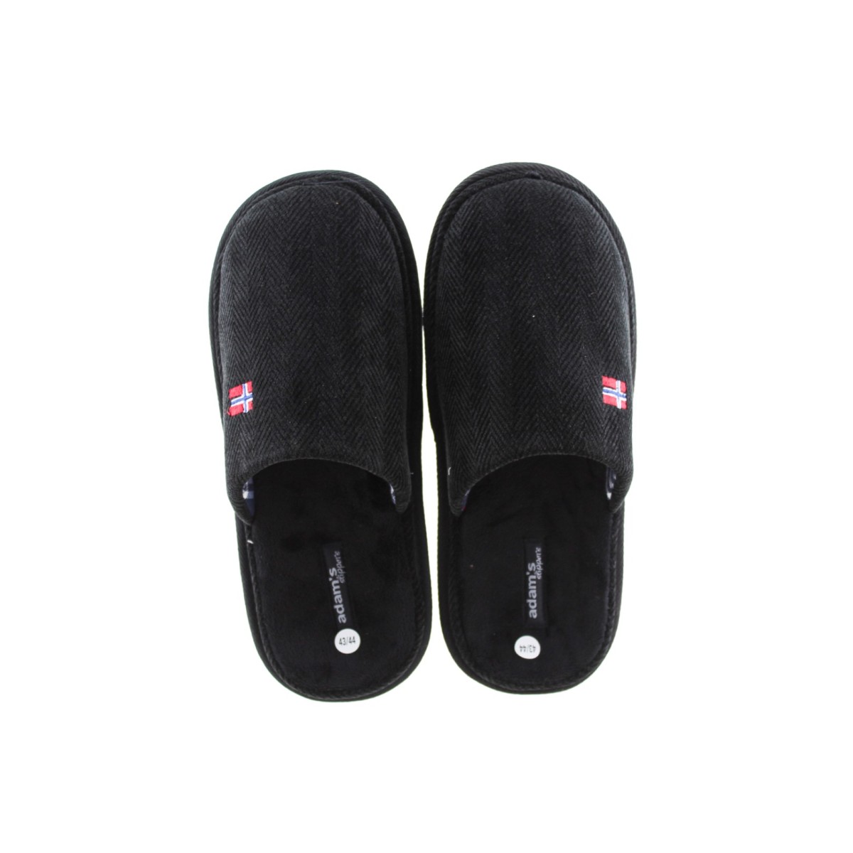 Adam's Shoes Ανδρικές Παντόφλες 895-26509 Μαύρο