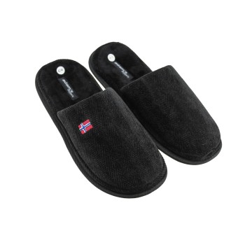 Adam's Shoes Ανδρικές Παντόφλες 895-26509 Μαύρο