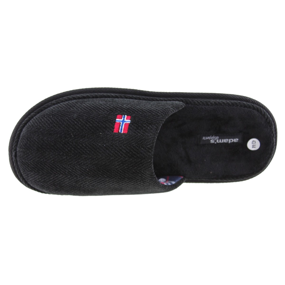 Adam's Shoes Ανδρικές Παντόφλες 895-26509 Μαύρο