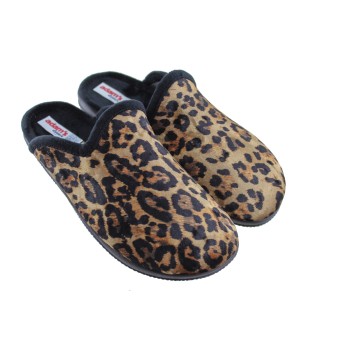 Adam's Shoes Γυναικείες Παντόφλες 624-26512 Leopard