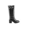 Adam's Shoes Γυναικείες Μπότες 500-26508 Μαύρο