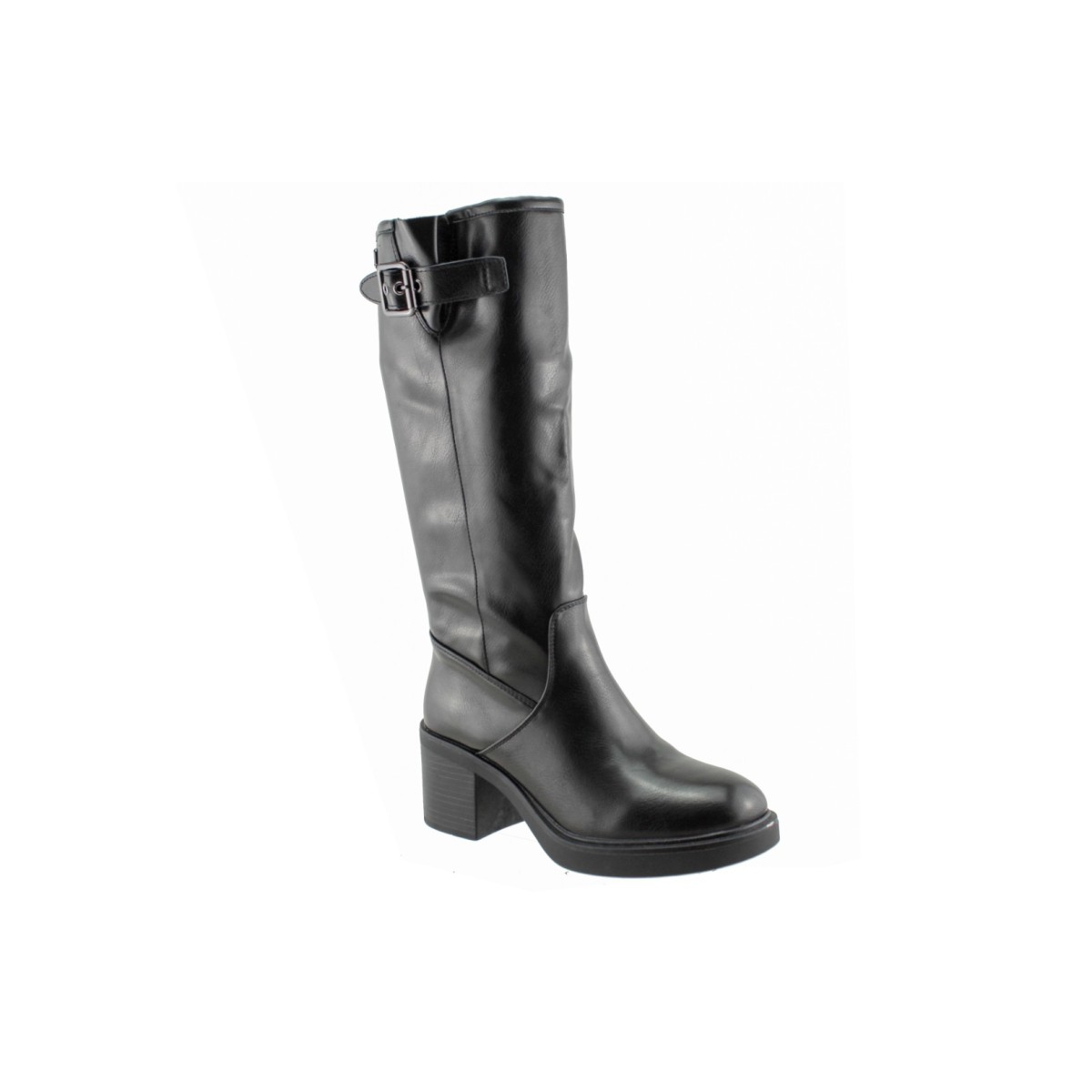 Adam's Shoes Γυναικείες Μπότες 500-26508 Μαύρο