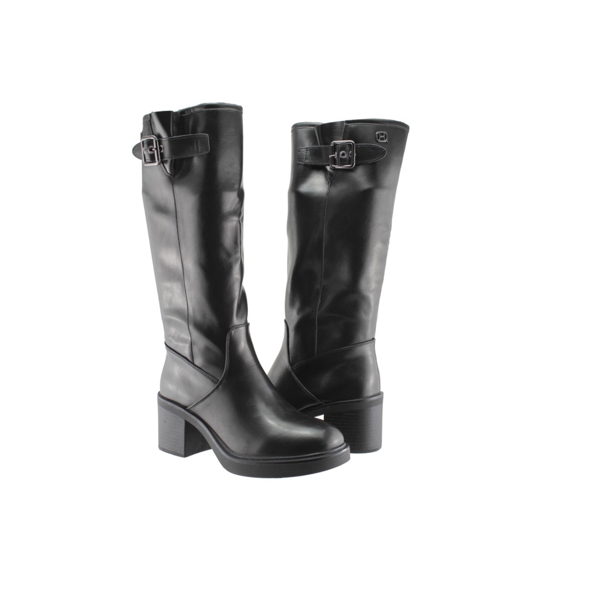 Adam's Shoes Γυναικείες Μπότες 500-26508 Μαύρο