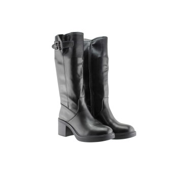 Adam's Shoes Γυναικείες Μπότες 500-26508 Μαύρο