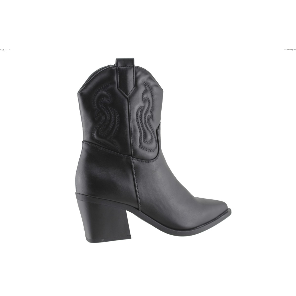 Adam's Shoes Γυναικεία Μποτάκια 829-26526 Μαύρο