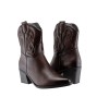 Adam's Shoes Γυναικεία Μποτάκια 829-26526 Καφέ
