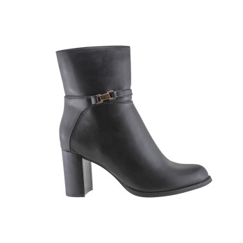 Adam's Shoes Γυναικεία Μποτάκια 829-26532 Μαύρο