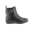 Adam's Shoes Γυναικεία Μποτάκια Δέρμα 412-26517 Μαύρο