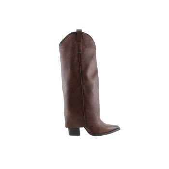 Adam's Shoes Γυναικείες Μπότες 829-26509 Καφέ