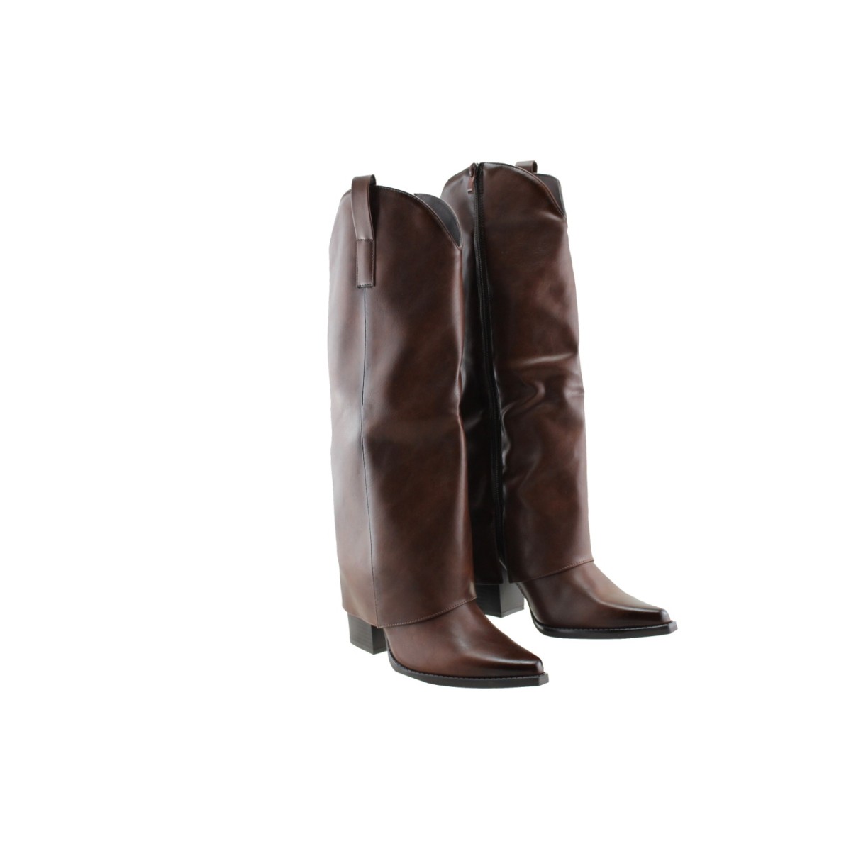 Adam's Shoes Γυναικείες Μπότες 829-26509 Καφέ