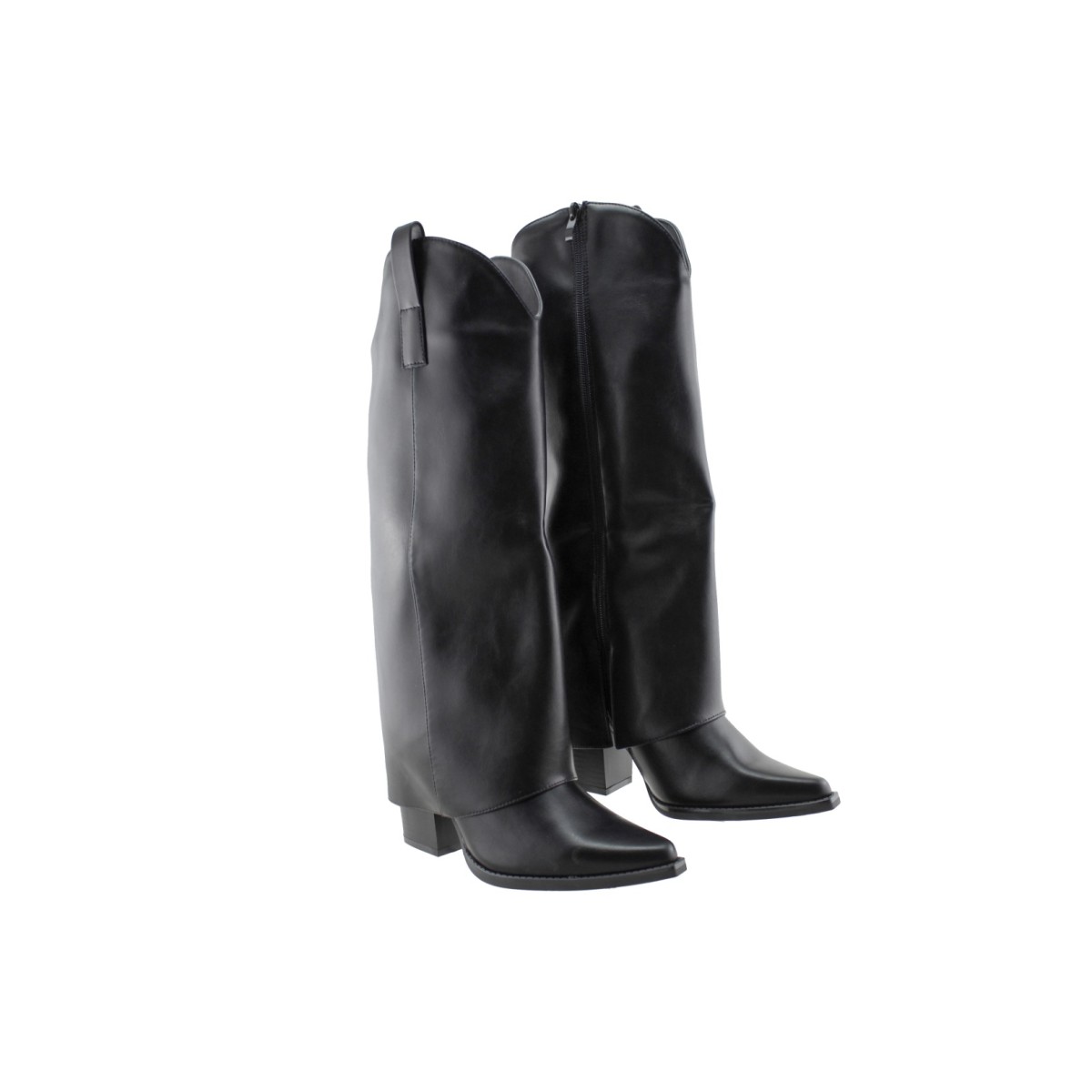 Adam's Shoes Γυναικείες Μπότες 829-26509 Μαύρο