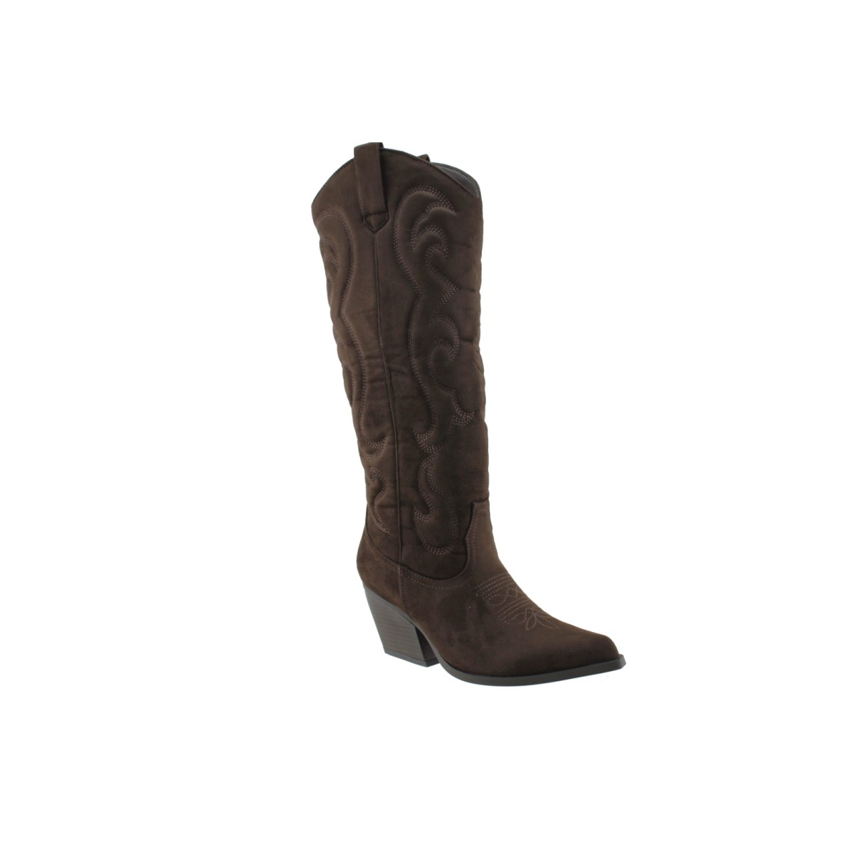 Adam's Shoes Γυναικείες Μπότες 829-26529 Καφέ Suede