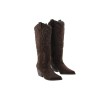 Adam's Shoes Γυναικείες Μπότες 829-26529 Καφέ Suede