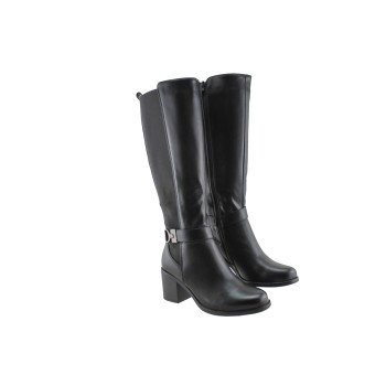 Adam's Shoes Γυναικείες Μπότες 900-26517 Μαύρο
