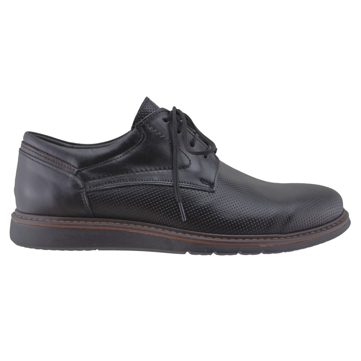 Antonio Ανδρικά Casual Δέρμα 70N Μαύρο Antonio Ανδρικά Casual Δέρμα 70N Μαύρο