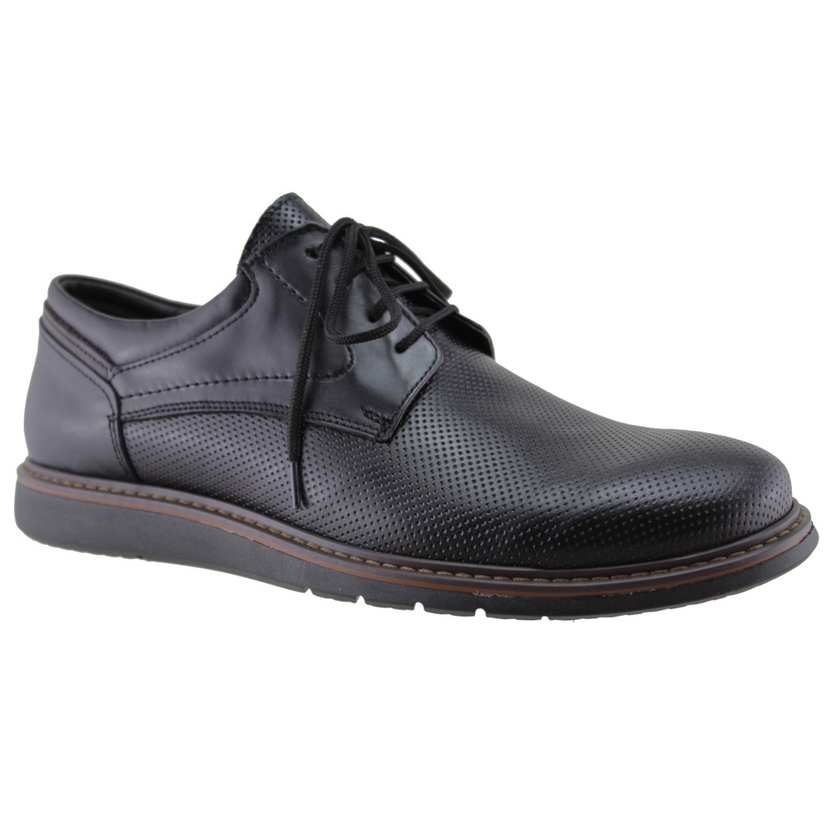 Antonio Ανδρικά Casual Δέρμα 70N Μαύρο Antonio Ανδρικά Casual Δέρμα 70N Μαύρο