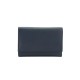 Ginis Leather Γυναικείο Πορτοφόλι Δέρμα ONS2 Μαύρο