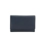 Ginis Leather Γυναικείο Πορτοφόλι Δέρμα ONS2 Μαύρο