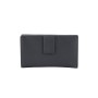 Ginis Leather Γυναικείο Πορτοφόλι Δέρμα ONS1 Μαύρο