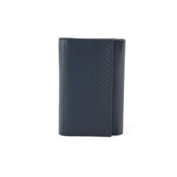 Ginis Leather Γυναικείο Πορτοφόλι Δέρμα ONS2 Μαύρο