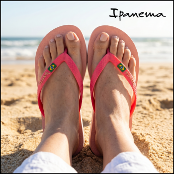Ipanema Γυναικείες Σαγιονάρες 780-26330 (80408-BB595) Nude Ροζ