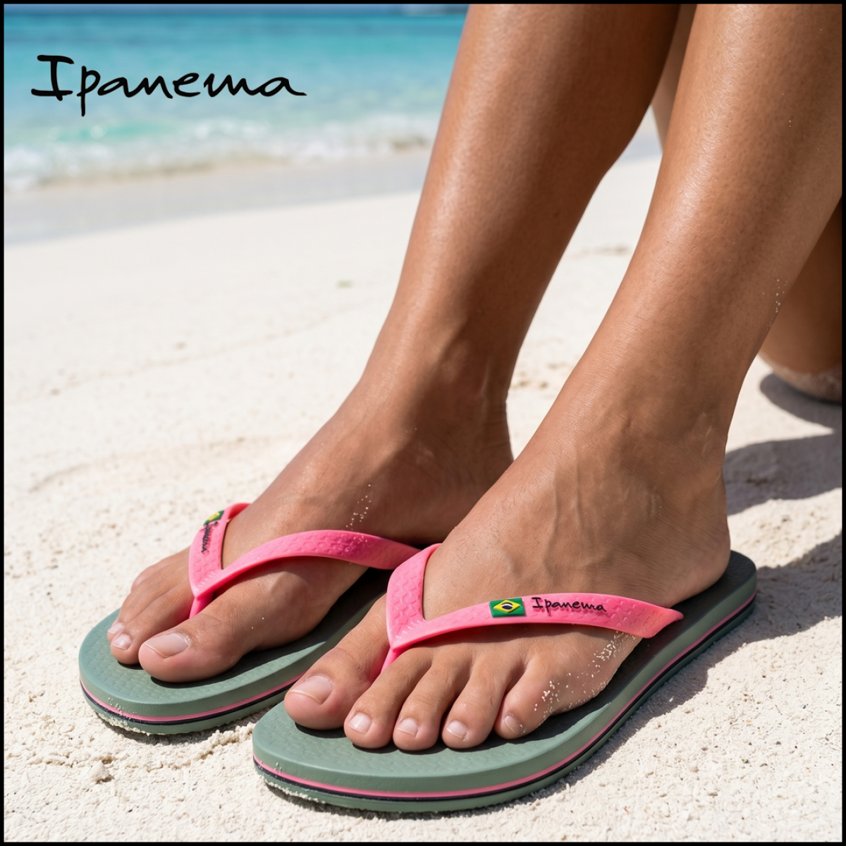 Ipanema Γυναικείες Σαγιονάρες 780-26330 (80408-BO523) Μέντα Ροζ
