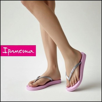 Ipanema Γυναικείες Σαγιονάρες 780-26322 (81030-BO360) Λιλά Ασημί
