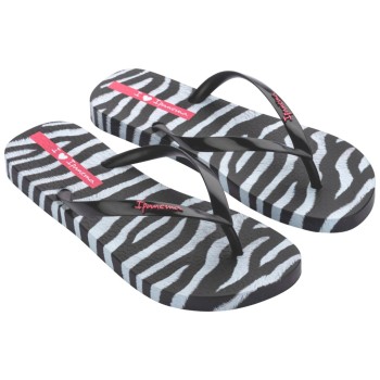 Ipanema Γυναικείες Σαγιονάρες 780-26373 (83846-BP655) Zebra Μαύρο