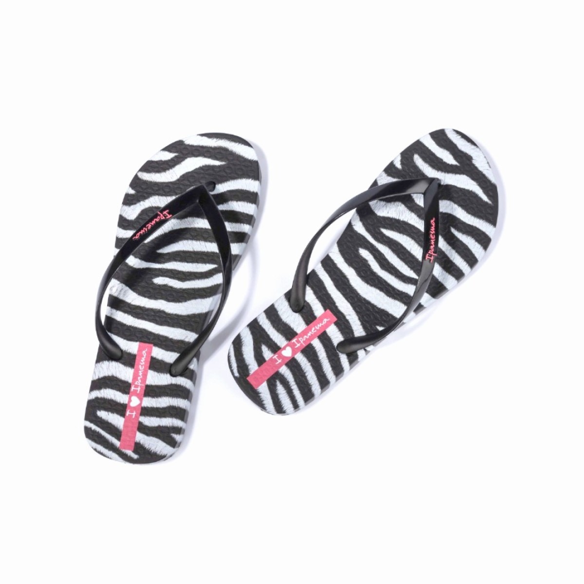 Ipanema Γυναικείες Σαγιονάρες 780-26373 (83846-BP655) Zebra Μαύρο