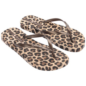 Ipanema Γυναικείες Σαγιονάρες 780-26373 (83846-BP653) Leopard Μπρονζέ