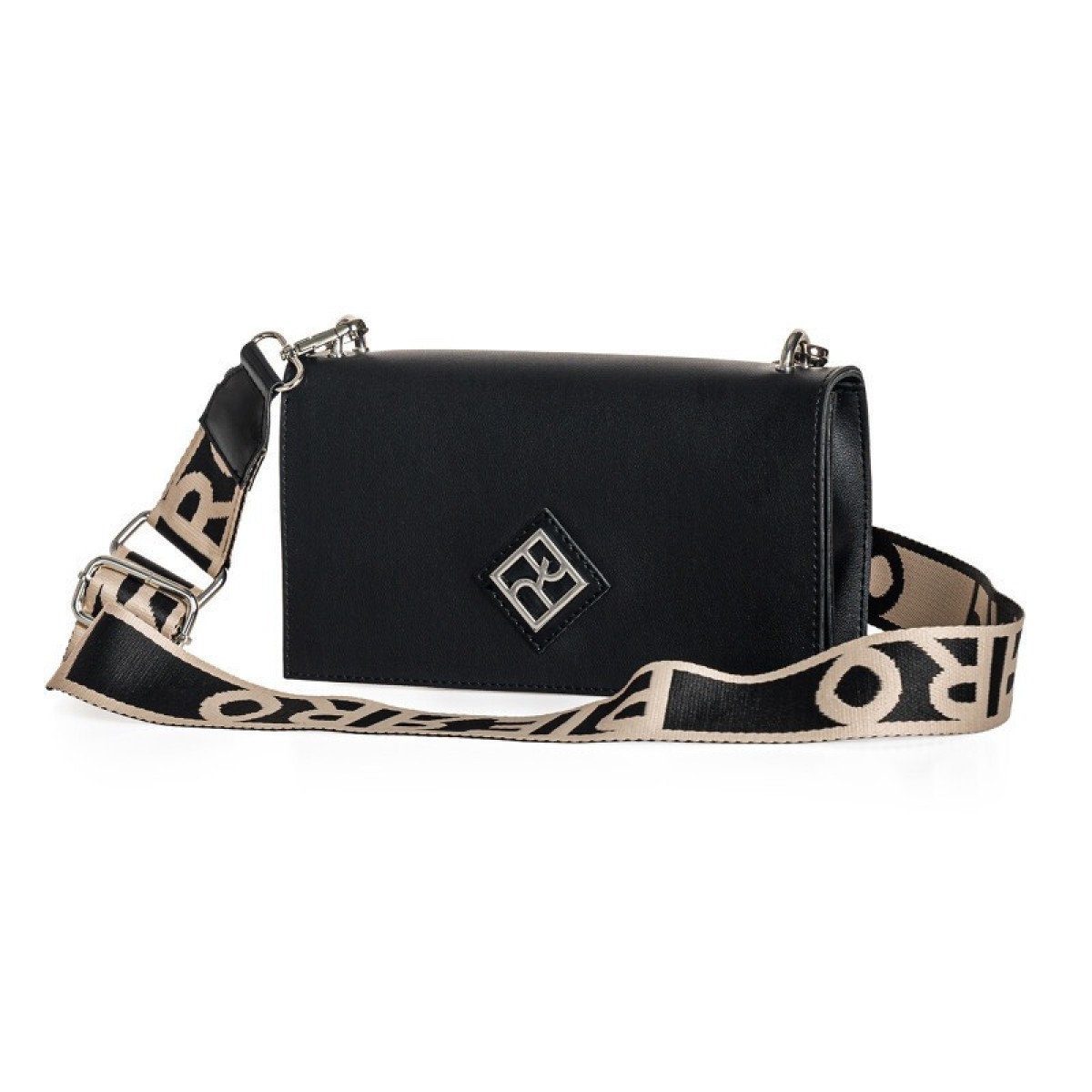 Pierro accessories Τσάντα Χιαστί 90486LR01 Black Pierro accessories Τσάντα Χιαστί 90486LR01 Black